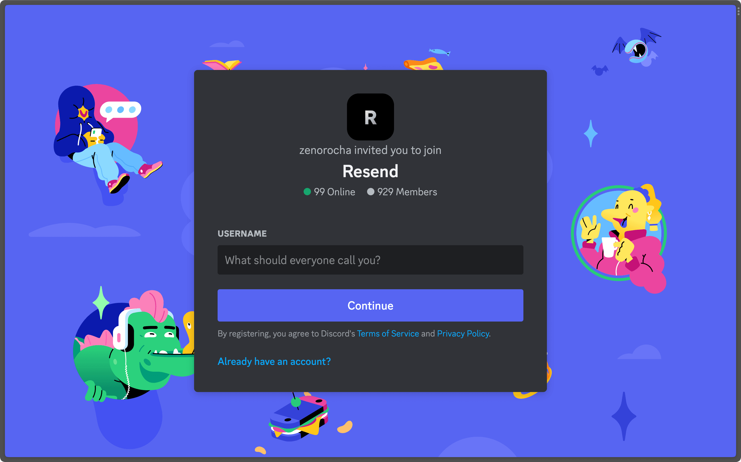 Resend Discord